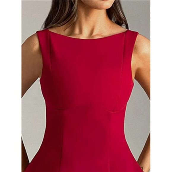 Round Neck Sleeveless Mini Dress - Picture 10 of 11
